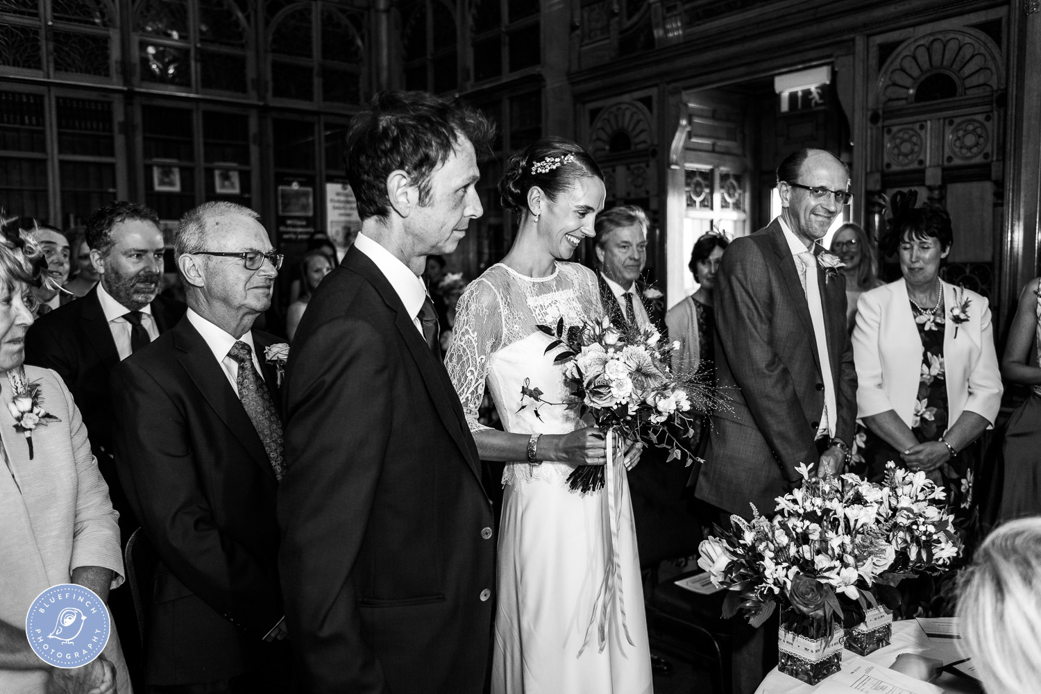 Andrew & Laura's Wedding Photography at the Library of Birmingham